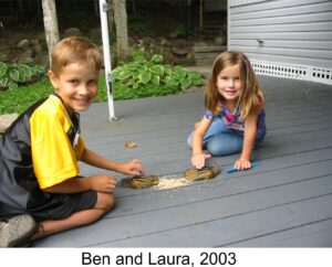 Ben and Laura, 2003